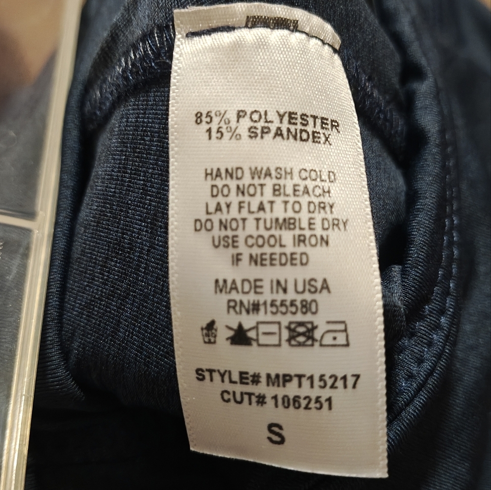 NWOT Free People Movement Flare Split Leggings Small Blue High Rise Yoga Pants - Picture 4 of 11